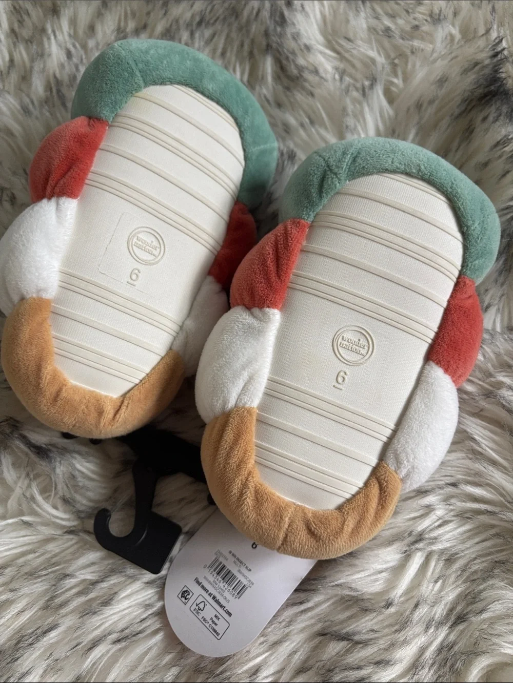 NWT Baby Boy Caterpillar Super Soft Slippers Size 6